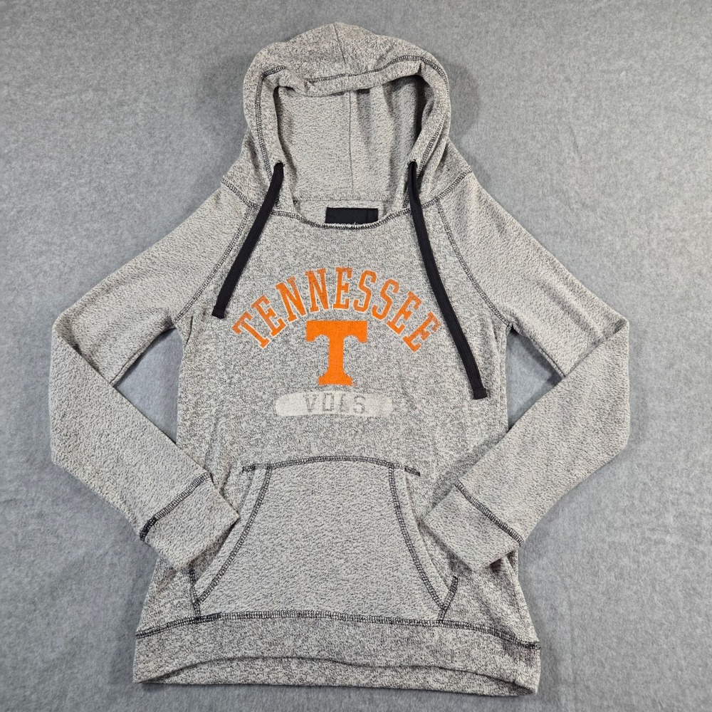 Camp David Tennessee Vols Hoodie Womens Small Grey Marl Tennessee T Pullover